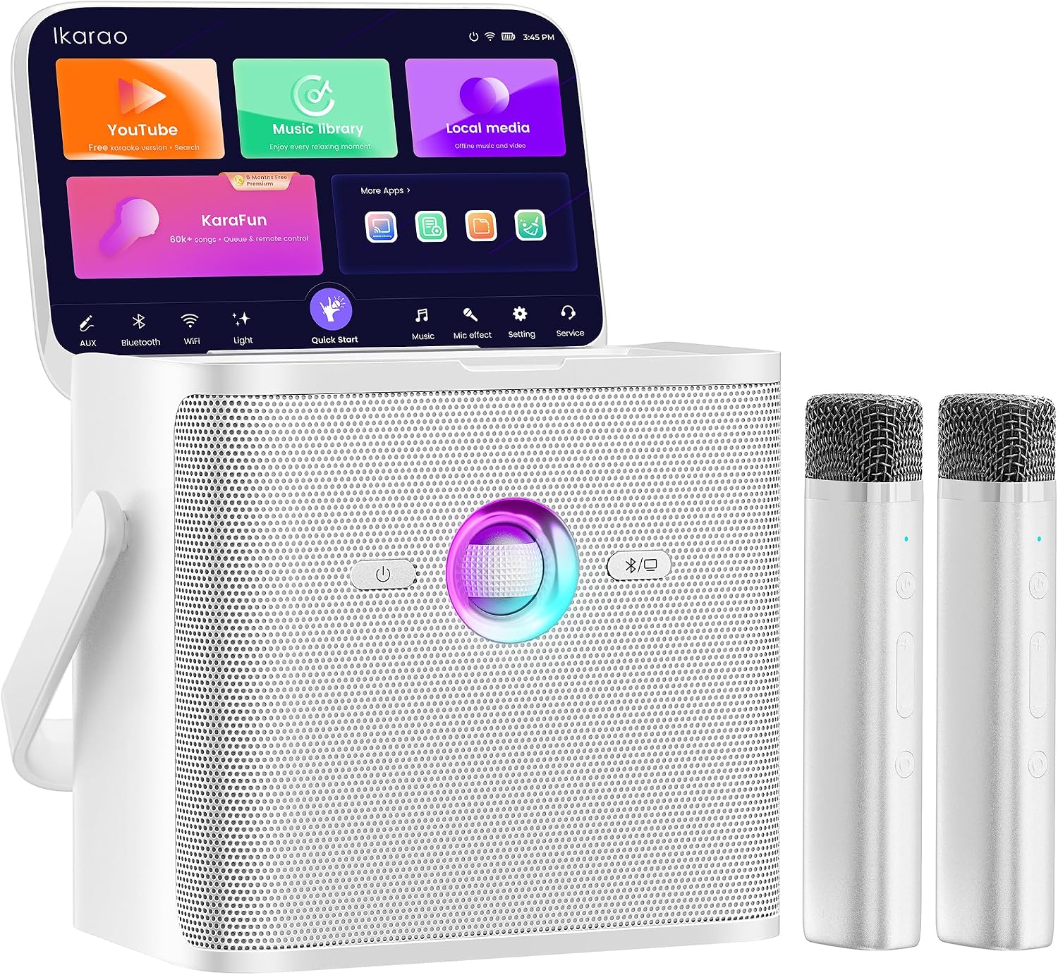 Ikarao Shell S3 Karaoke Machine